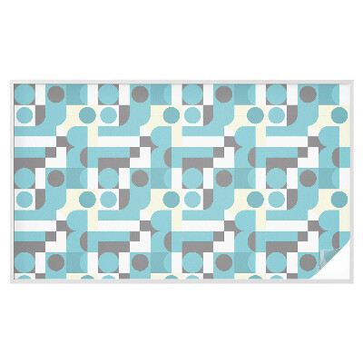 Dekoračná fólia na sklo vitráž Geometrické vzory