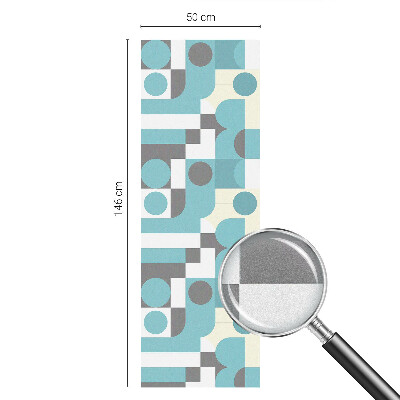 Dekoračná fólia na sklo vitráž Geometrické vzory