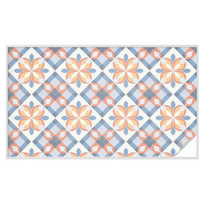 Samolepiaca vitráž na okno a dvere Farebná symetria