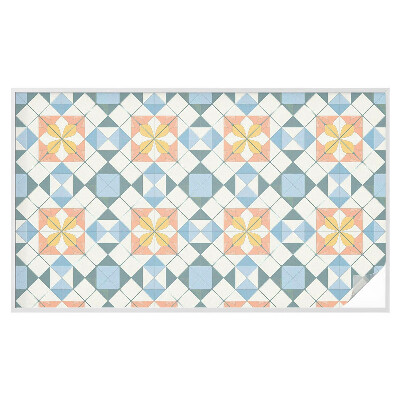 Dekoračná fólia na sklo vitráž Farebná symetria