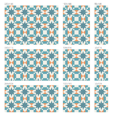 Samolepiaca vitráž na okno a dvere Modré hviezdy