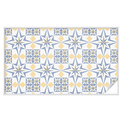 Privátna fólia na okno vitrážová Hviezdny vzor