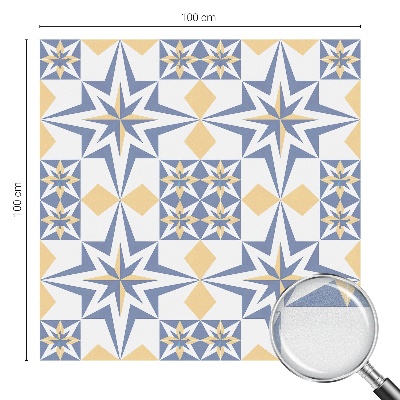 Privátna fólia na okno vitrážová Hviezdny vzor