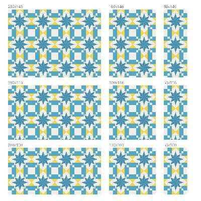 Samolepiaca fólia na sklo Modré hviezdy