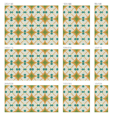 Dekoračná fólia na sklo vitráž Geometrická harmónia