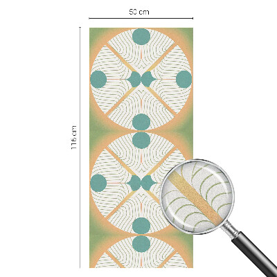 Dekoračná fólia na sklo vitráž Geometrická harmónia