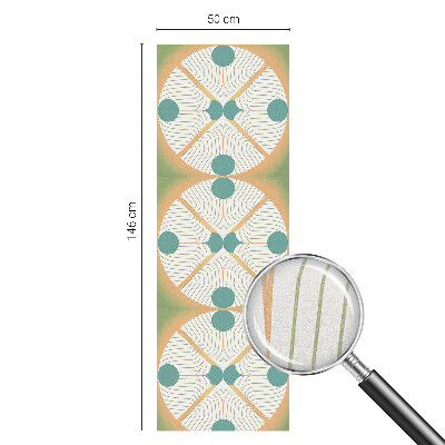 Dekoračná fólia na sklo vitráž Geometrická harmónia