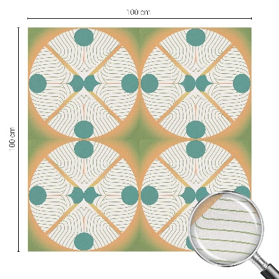 Dekoračná fólia na sklo vitráž Geometrická harmónia