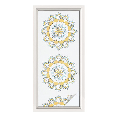 Dekoračná fólia na sklo vitráž Farebné mandaly