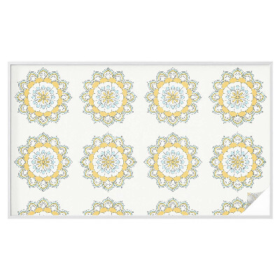 Dekoračná fólia na sklo vitráž Farebné mandaly