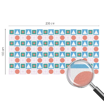 Fólia na okno na ochranu súkromia Abstraktné vzory