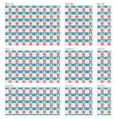 Fólia na okno na ochranu súkromia Abstraktné vzory