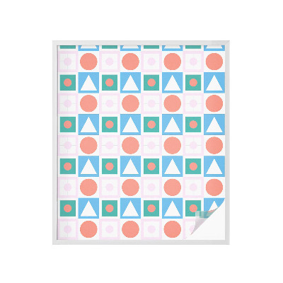 Fólia na okno na ochranu súkromia Abstraktné vzory