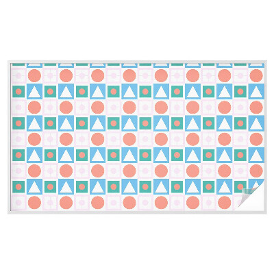 Fólia na okno na ochranu súkromia Abstraktné vzory