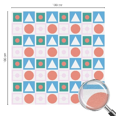 Fólia na okno na ochranu súkromia Abstraktné vzory