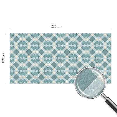 Privátna fólia na okno vitrážová Geometrické vzory