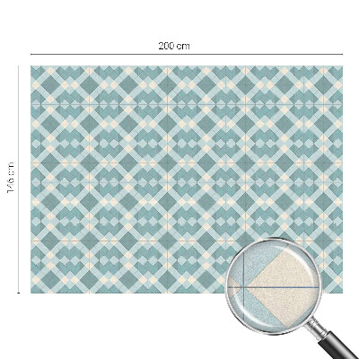 Privátna fólia na okno vitrážová Geometrické vzory