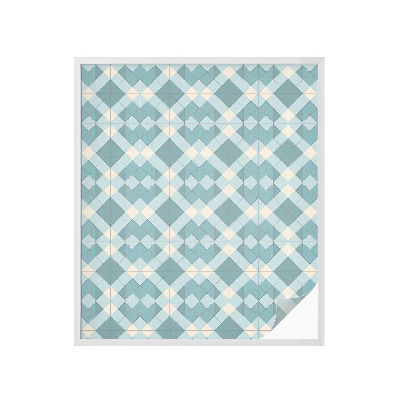 Privátna fólia na okno vitrážová Geometrické vzory