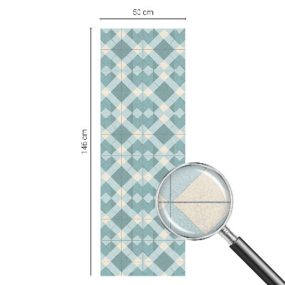 Privátna fólia na okno vitrážová Geometrické vzory