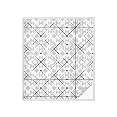 Samolepiaca fólia na sklo Geometrické vzory