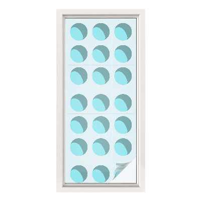 Samolepiaca vitráž na okno a dvere Moderné kolesá