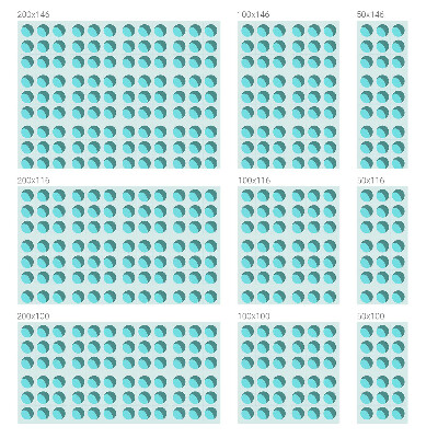 Samolepiaca vitráž na okno a dvere Moderné kolesá