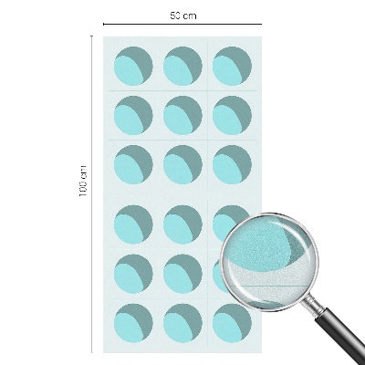 Samolepiaca vitráž na okno a dvere Moderné kolesá