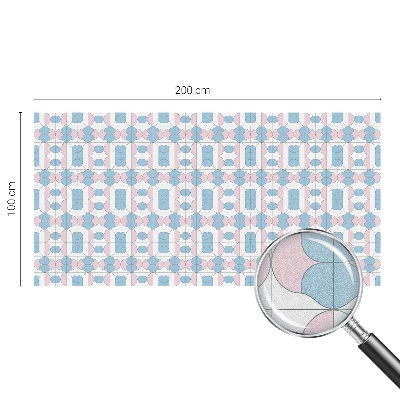 Fólia na okno na ochranu súkromia Pastelové vzory