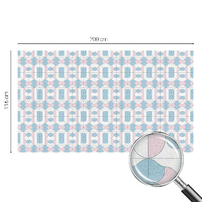 Fólia na okno na ochranu súkromia Pastelové vzory