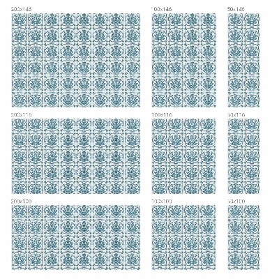 Privátna fólia na okno vitrážová Kvetinový vzor