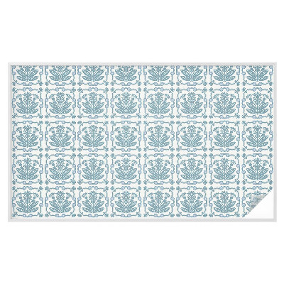 Privátna fólia na okno vitrážová Kvetinový vzor