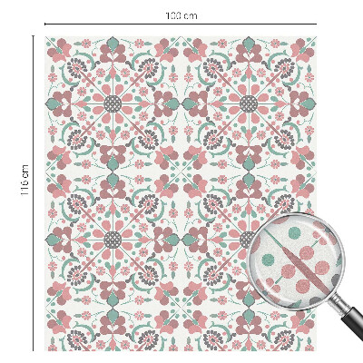 Samolepiaca fólia na sklo Kvetinová harmónia