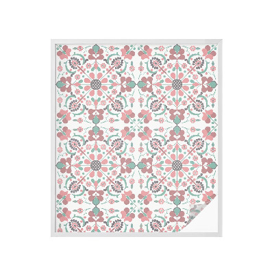 Samolepiaca fólia na sklo Kvetinová harmónia