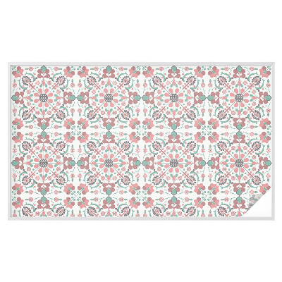 Samolepiaca fólia na sklo Kvetinová harmónia