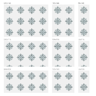 Fólia na okno na ochranu súkromia Klasický ornament