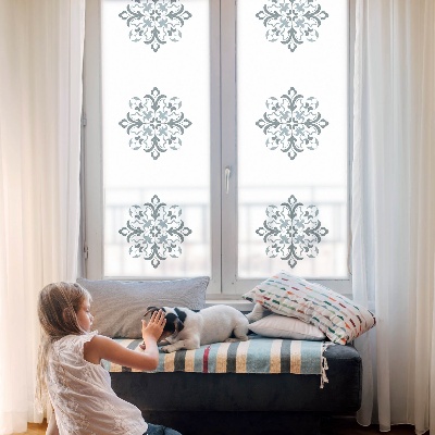 Fólia na okno na ochranu súkromia Klasický ornament