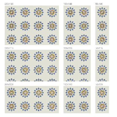 Samolepiaca vitráž na okno a dvere Dekoratívna mandala