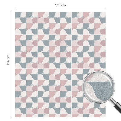 Samolepiaca fólia na sklo Pastelové vzory