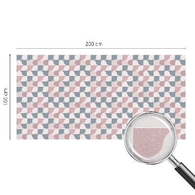 Samolepiaca fólia na sklo Pastelové vzory