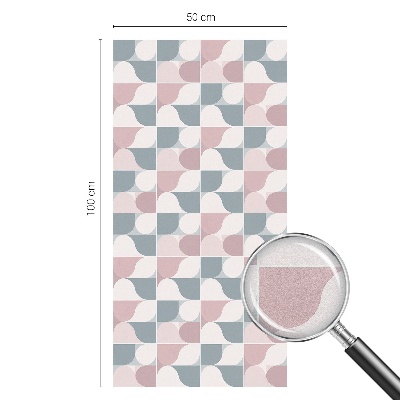 Samolepiaca fólia na sklo Pastelové vzory