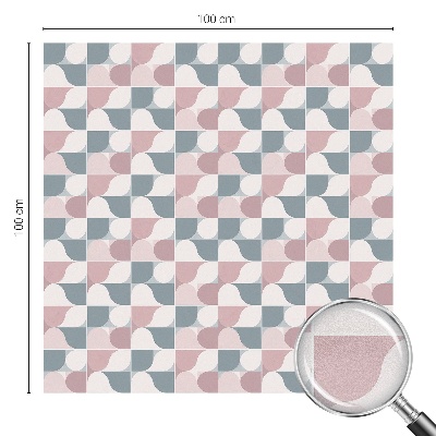 Samolepiaca fólia na sklo Pastelové vzory