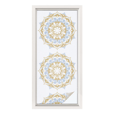 Dekoračná fólia na sklo vitráž Boho mandaly