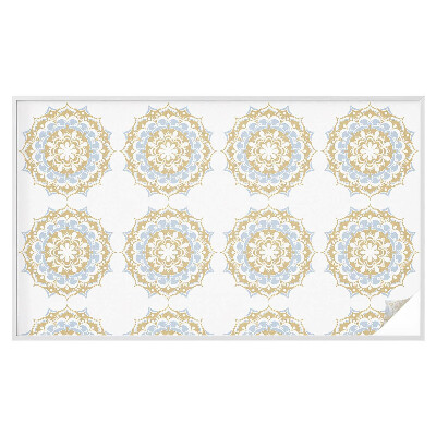 Dekoračná fólia na sklo vitráž Boho mandaly