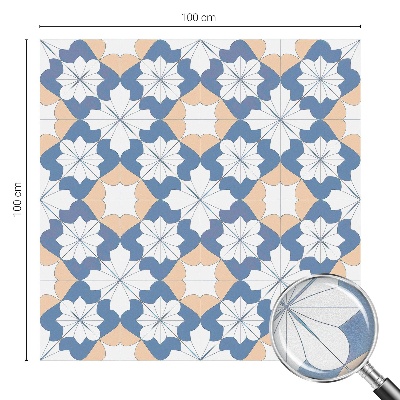 Dekoračná fólia na sklo vitráž Symetrické vzory