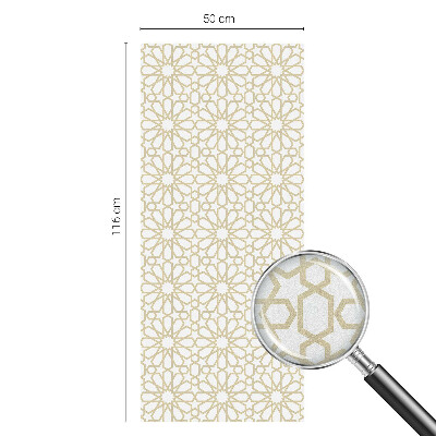 Samolepiaca fólia na sklo Geometrické vzory