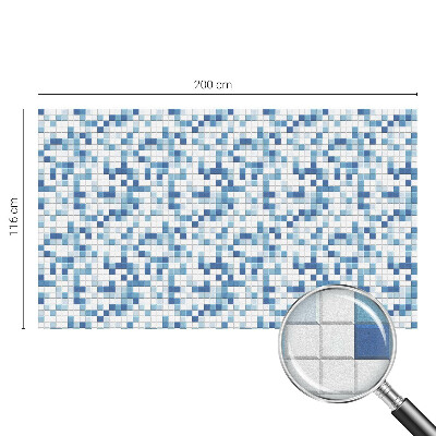 Samolepiaca fólia na sklo Hra s dlaždicami
