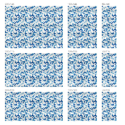 Samolepiaca fólia na sklo Hra s dlaždicami