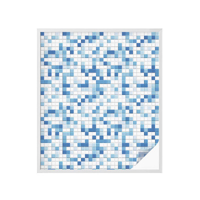 Samolepiaca fólia na sklo Hra s dlaždicami