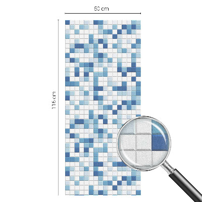 Samolepiaca fólia na sklo Hra s dlaždicami