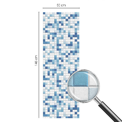 Samolepiaca fólia na sklo Hra s dlaždicami
